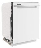 Whirlpool - 24 inch Top Control Built-In Stainless Steel Tub Dishwasher with 3rd Rack, Large Capa... - Angle