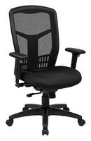 Office Star Products - ProGrid Mesh Manager's Chair - Black - Angle