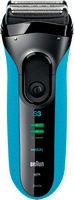 Braun - Series 3 Wet/Dry Electric Shaver - Blue - Angle
