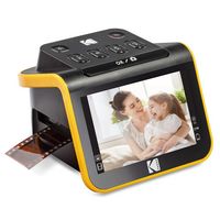 Kodak - Film & Slide Scanner, 5” LCD Screen, Portable Photo Viewer Convert Old Film Negatives & S... - Angle