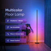 Nanoleaf - Matter Smart Floor Lamp - Multicolor - Angle