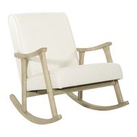 OSP Home Furnishings - Gainsborough Rocker - Linen - Angle