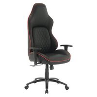 OSP Home Furnishings - High Stakes Gaming Chair - Black/Red - Angle