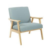 OSP Home Furnishings - Weldon Chair - Blue - Angle