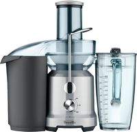 Breville - Juice Fountain® Cold Electric Juicer - Silver - Angle
