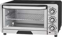 Cuisinart - Custom Classic Toaster Oven Broiler 0.5 cu. ft - Stainless-Steel - Angle