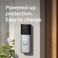 Ring - Battery Doorbell Plus (newest model) Retinal 2K with wide-angle video, up to 6x Zoom, Nigh... - Angle