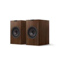 KEF - Q3 Meta Bookshelf Speakers (Pair) - Walnut - Angle