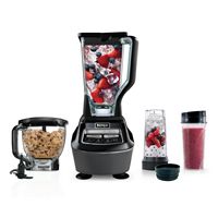 Ninja - Mega Kitchen System 72-Oz. Blender - Black - Angle