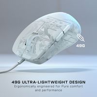 Turtle Beach - Pure SEL Ultra-Light Wired Ergonomic RGB Gaming Mouse with 8K DPI Optical Sensor &... - Angle