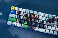 Higround - APEX Legends Basecamp 65+ 65% Wired Mechanical Pre-Lubed TTC Venus Linear Switch Gamin... - Angle