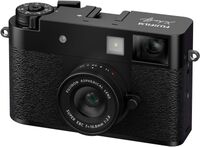 Fujifilm - X half Premium Compact Camera - Black - Angle