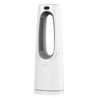 Lasko - 1500-Watt Bladeless Ceramic Tower Space Heater with Timer and Remote Control - White - Angle