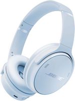 Bose - QuietComfort Wireless Noise Cancelling Over-the-Ear Bluetooth Headphones - Ice Blue - Angle