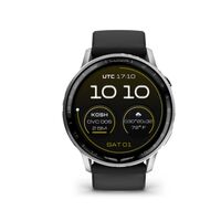 Garmin - D2 Air X 15 Avaition GPS Smartwatch 45 mm Fiber-reinforced polymer - Silver - (2025) - Angle
