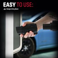 Schumacher Electric - SA947 EV Adapter – NACS to J1772 Connector, Compatible with Tesla Chargers ... - Angle