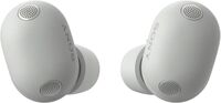 Sony - WF-1000XM6 Best Truly Wireless Noise Cancelling Earbuds - Platinum Silver - Angle