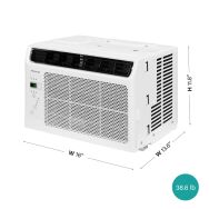 Hisense - 6,000 BTU 250 Sq Ft Window Air Conditioner with Remote - White - Angle
