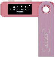 Ledger - Nano S Plus Crypto Hardware Wallet - Pastel Pink - Angle