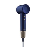 Laifen - SWIFT Premium Hair Dryer + Bag (2 nozzles) - Navy Blue - Angle