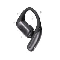 Shokz - OpenFit Pro Open-Ear True Wireless Bluetooth Active Noise Reduction Earbuds - Black - Angle