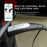 Lectron - App Control (WiFi) Portable Tesla Level 1 NEMA 5-15 Electric Vehicle (EV) Charger- up t... - Angle