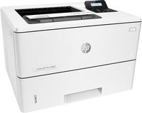 HP - LaserJet Pro M501dn Black-and-White Laser Printer - White - Angle