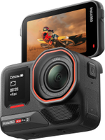 Insta360 - Ace Pro2 Action Camera Flash Print Bundle - Black - Angle
