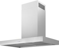 Zephyr - 36 inches - Convertible - Wall Range Hood - Stainless Steel - Angle