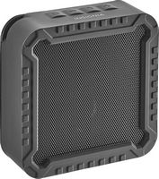 Insignia™ - Rugged Portable Bluetooth Speaker - Black - Angle