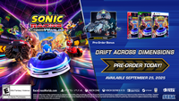 Sonic Racing: CrossWorlds Launch Edition - Xbox Series X - Angle