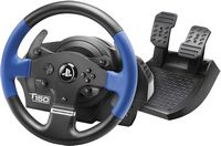 Thrustmaster - T150 RS Racing Wheel for PlayStation 4 and PC; Works with PS5 games - Black - Angle