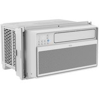 TCL - 450 Sq. Ft. 10,000 BTU Smart Inverter Window Air Conditioner - white - Angle