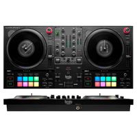 Hercules - DJControl Inpulse T7 2-deck Motorized DJ Controller - Black - Angle