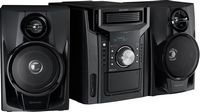 Sharp - 240W 5-Disc Mini Shelf System with cassette and Bluetooth - Black - Angle