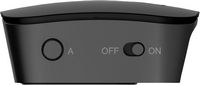 MEE audio - Connect Universal Dual-Headphone Bluetooth Wireless Audio Transmitter for TV - Black - Angle