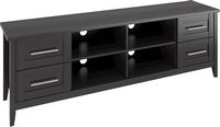 CorLiving - Jackson Wooden Extra Wide TV Stand, for TVs up to 85