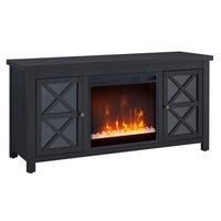 Portland Crystal Fireplace TV Stand for Most TVs up to 55