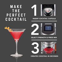 Bartesian - Premium Cocktail Machine - Gray - Angle