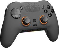 SCUF - ENVISION PRO Wireless Gaming Controller for PC with Anti-Drift Thumbsticks - Steel Gray - Angle