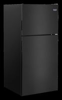 Maytag - 18.1 Cu. Ft. Top-Freezer Refrigerator - Black - Angle