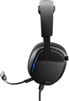 Glorious - GHS Eternal RGB Over-Ear Wired Gaming Headset for PC, PS5, PS4, Switch and Mobile - Black - Angle