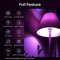 Linkind - A19 60W Smart LED Bulb Matter Compatible (3-Pack) - Angle