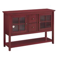 Walker Edison - Transitional TV Stand / Buffet for TVs up to 55