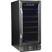 NewAir - 96-Can Built-In Beverage Cooler with Precision Temperature Controls and Adjustable Shelv... - Angle