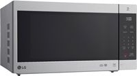 LG - NeoChef 2.0 Cu. Ft. Countertop Microwave with Sensor Cooking and EasyClean - Stainless Steel - Angle