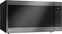 LG - NeoChef 2.0 Cu. Ft. Countertop Microwave with Sensor Cooking and EasyClean - Black Stainless... - Angle