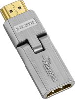 Rocketfish™ - HDMI Universal Swivel Adapter - Silver - Angle