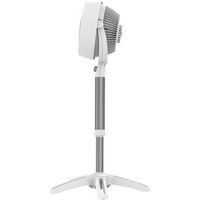 Vornado - 683DC Energy Smart Air Circulator Pedestal Fan - White - Angle