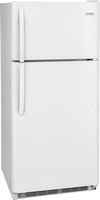 Frigidaire - 18.1 Cu. Ft. Top-Freezer Refrigerator - White - Angle